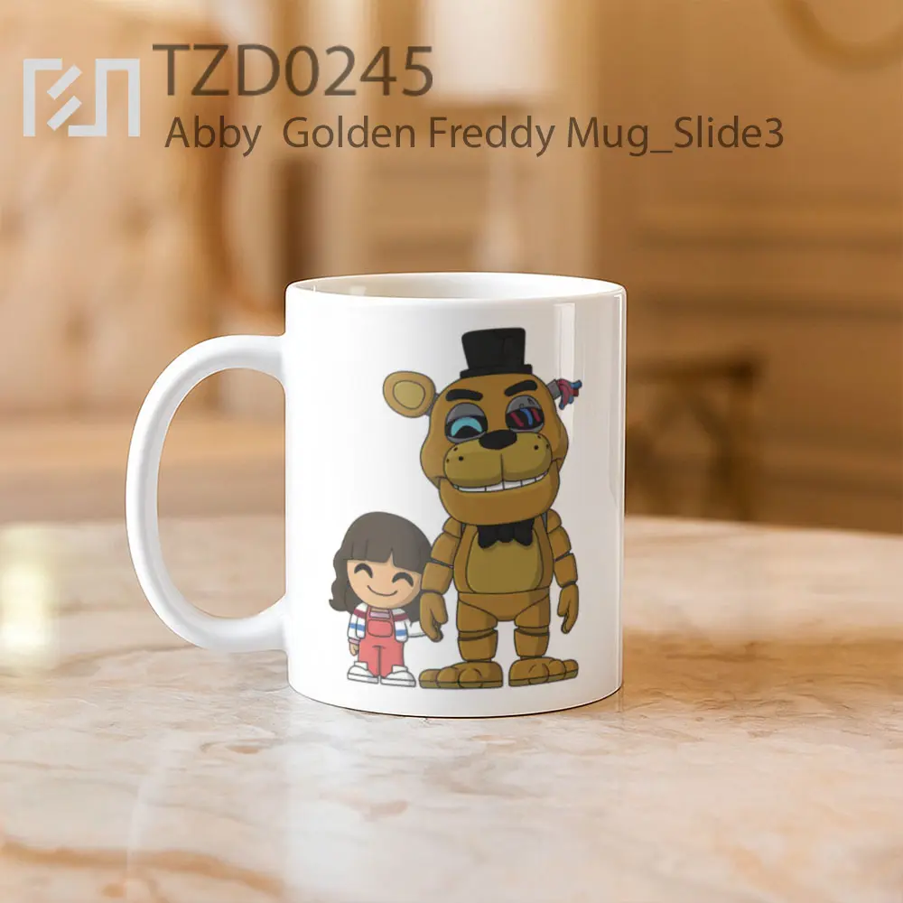 Abby  Golden Freddy Mug - All-side / Desain