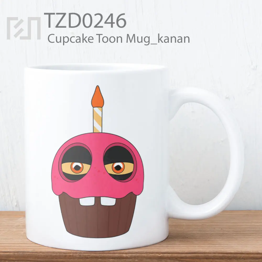 Cupcake Toon Mug