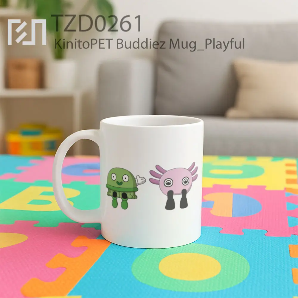 KinitoPET Buddiez Mug - All-side / Desain