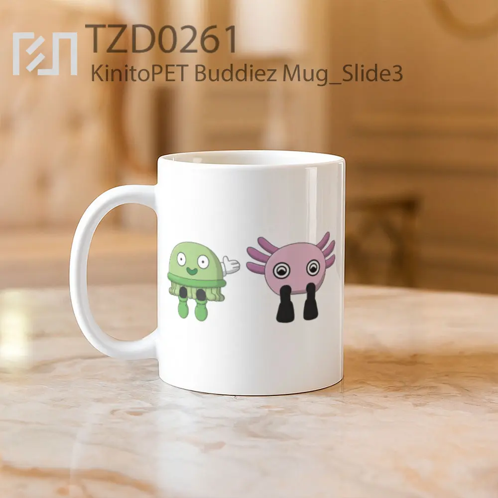KinitoPET Buddiez Mug - All-side / Desain