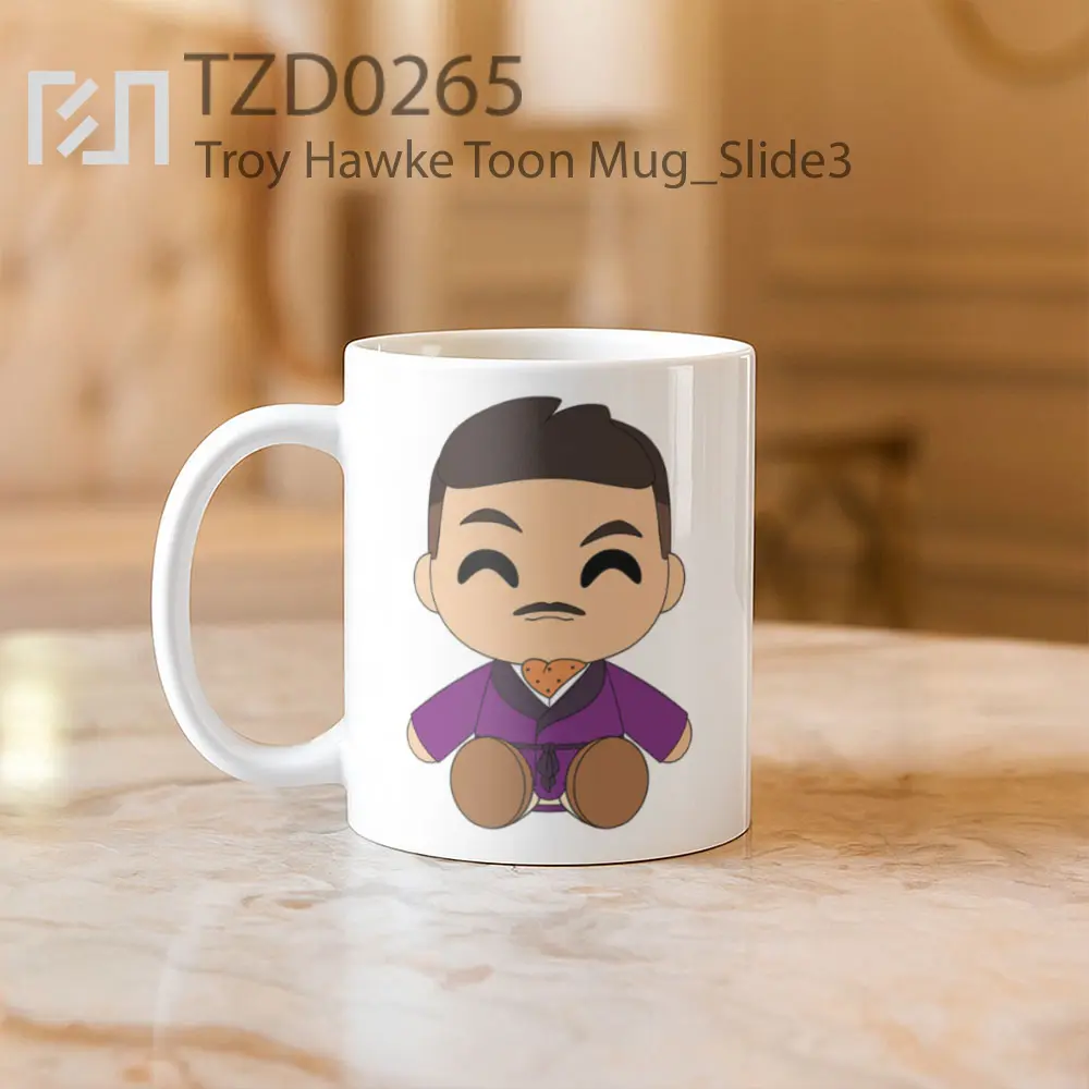 Troy Hawke Toon Mug - All-side / Desain