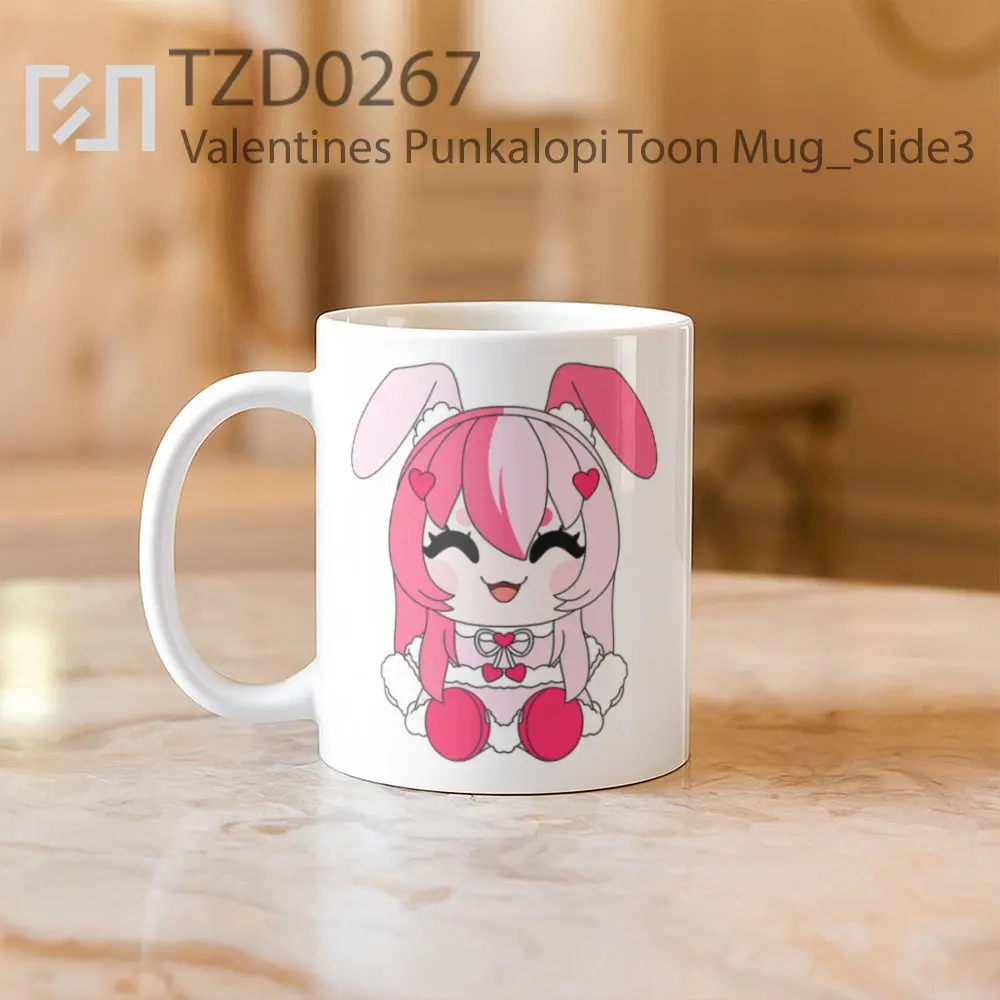 Valentines Punkalopi Toon Mug - All-side / Desain