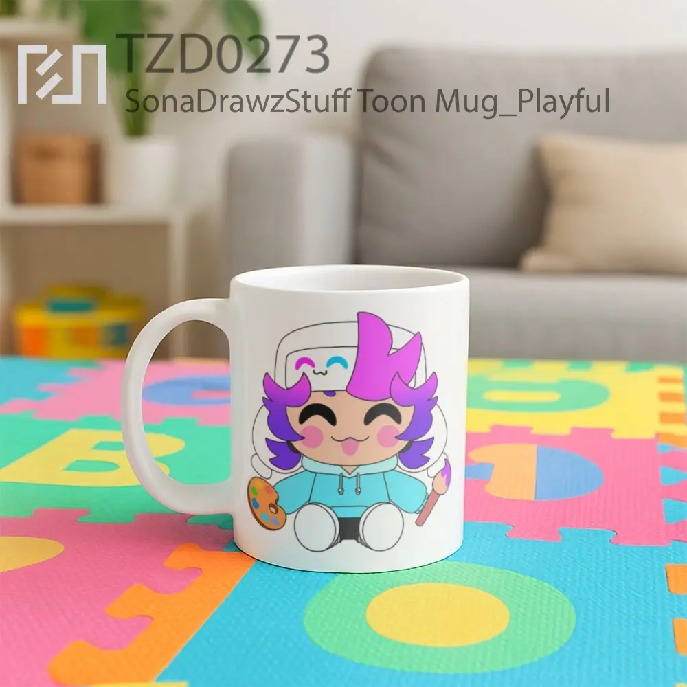 SonaDrawzStuff Toon Mug - All-side / Desain