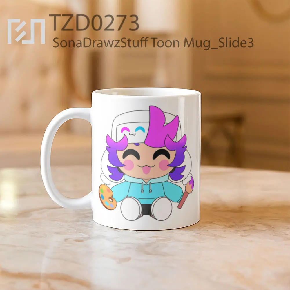 SonaDrawzStuff Toon Mug - All-side / Desain