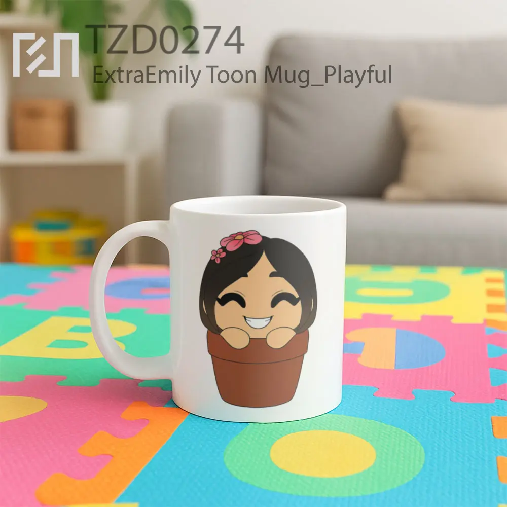 ExtraEmily Toon Mug - All-side / Desain