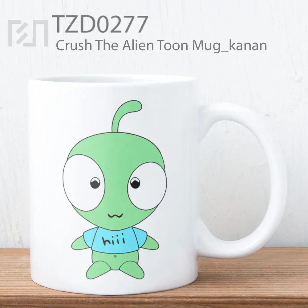 Crush The Alien Toon Mug