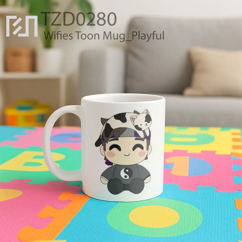 Wifies Toon Mug - All-side / Desain