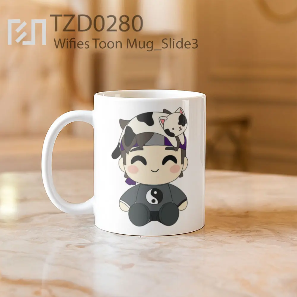 Wifies Toon Mug - All-side / Desain