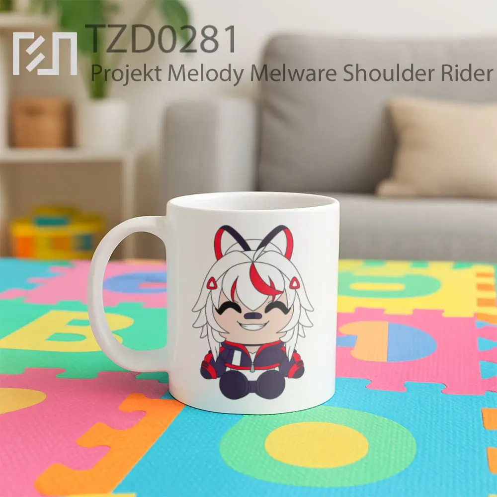 Projekt Melody Melware Shoulder Rider Mug - All-side / Desain