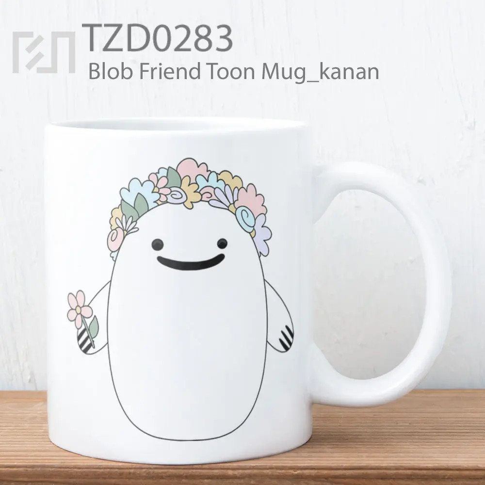Blob Friend Toon Mug