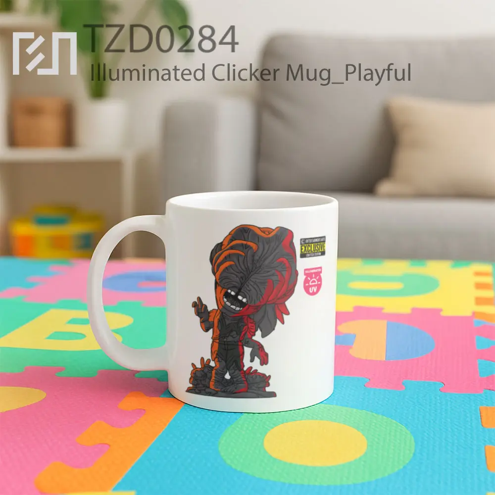 Illuminated Clicker Mug - All-side / Desain