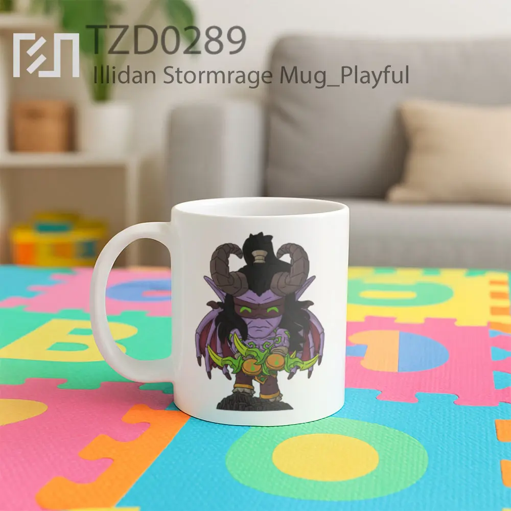 Illidan Stormrage Mug - All-side / Desain