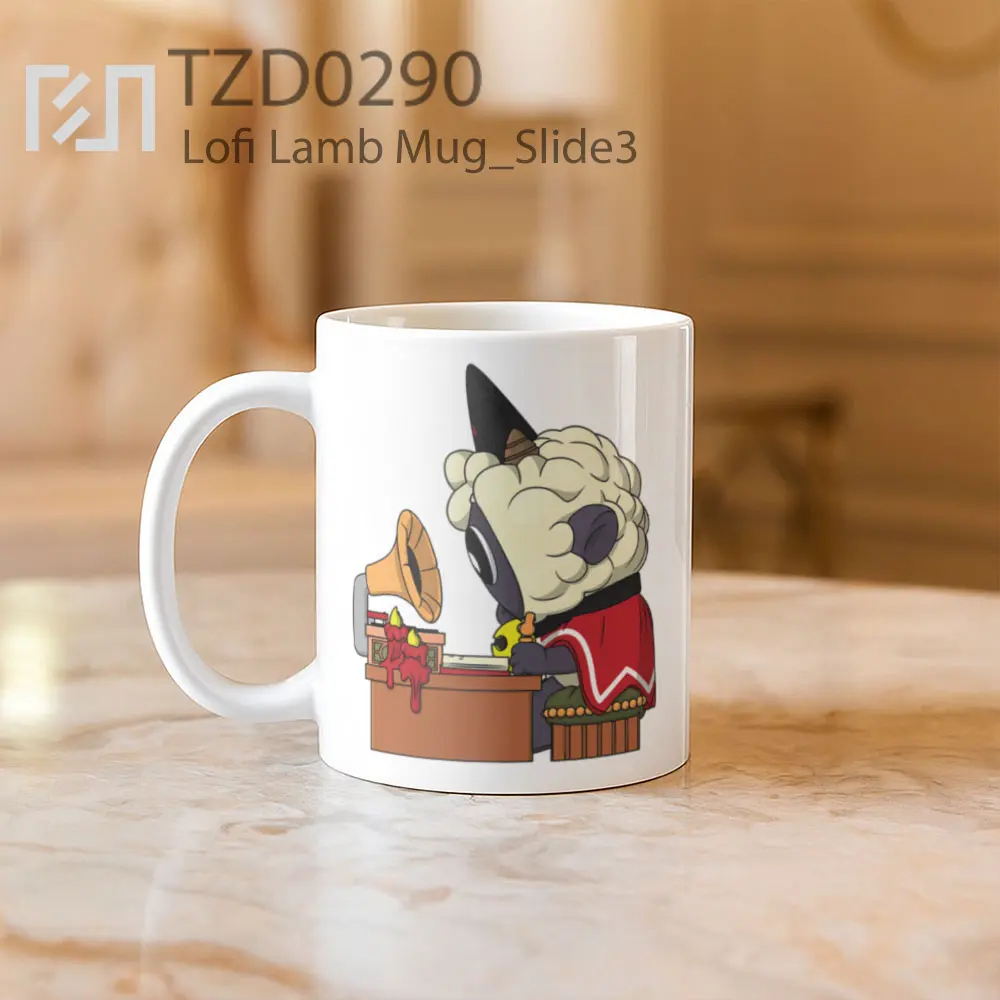 Lofi Lamb Mug - All-side / Desain