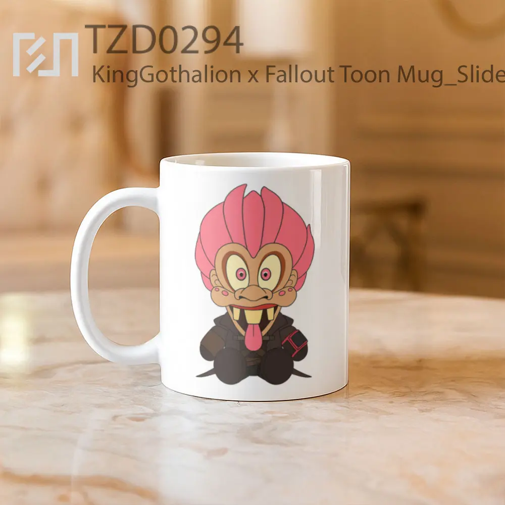 KingGothalion x Fallout Toon Mug - All-side / Desain