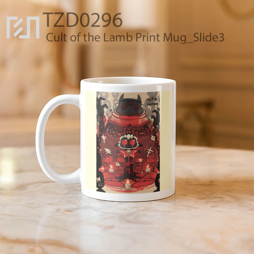 Cult of the Lamb Print Mug - All-side / Desain