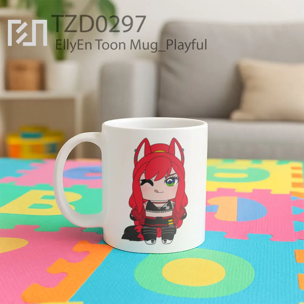 EllyEn Toon Mug - All-side / Desain