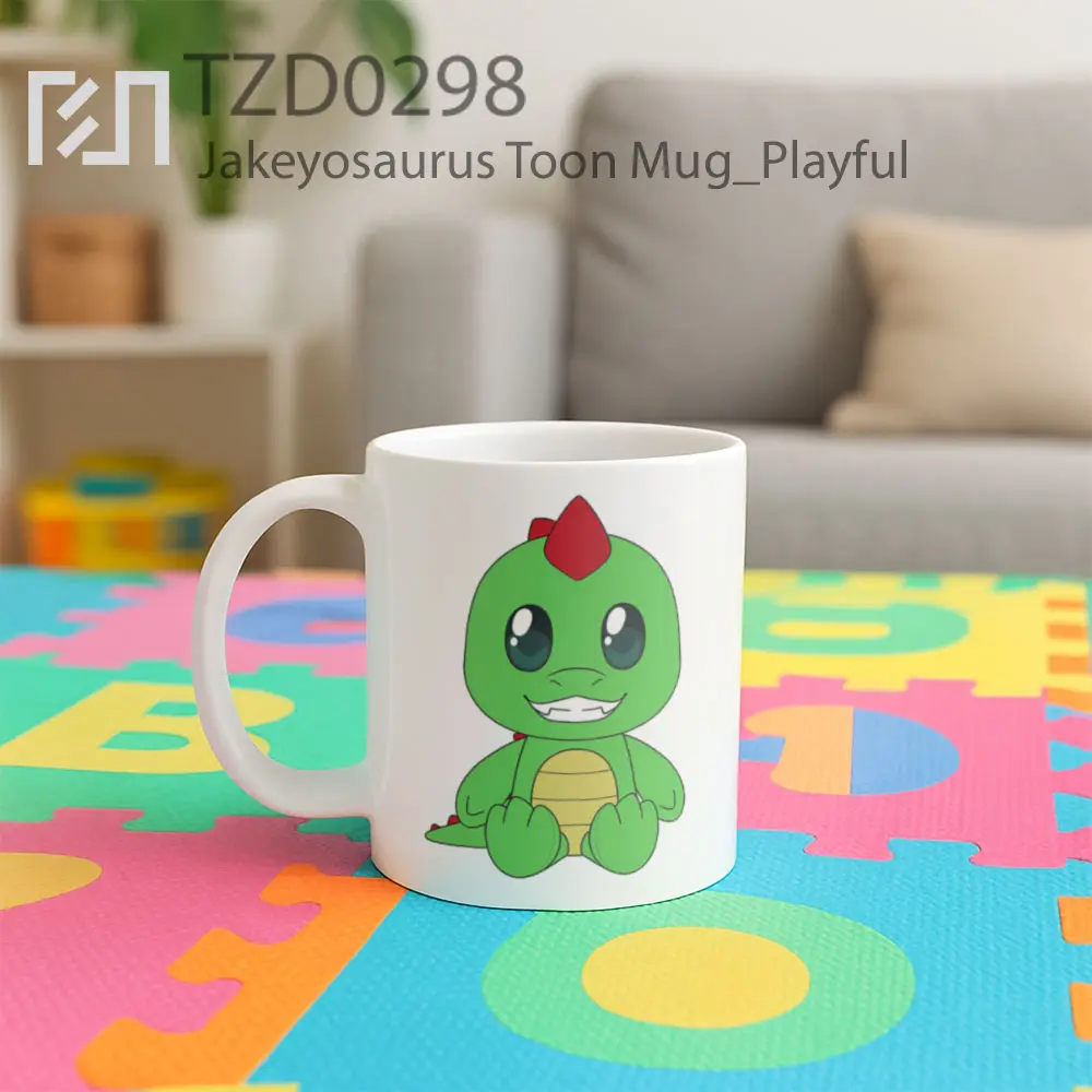 Jakeyosaurus Toon Mug - All-side / Desain