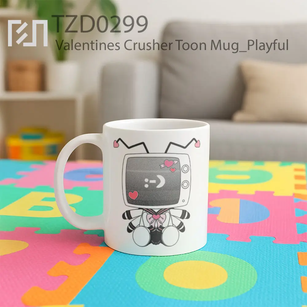 Valentines Crusher Toon Mug - All-side / Desain