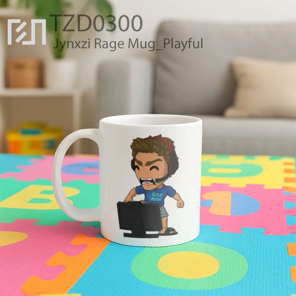 Jynxzi Rage Mug - All-side / Desain
