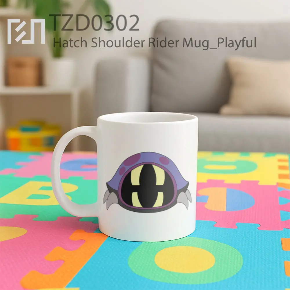 Hatch Shoulder Rider Mug - All-side / Desain