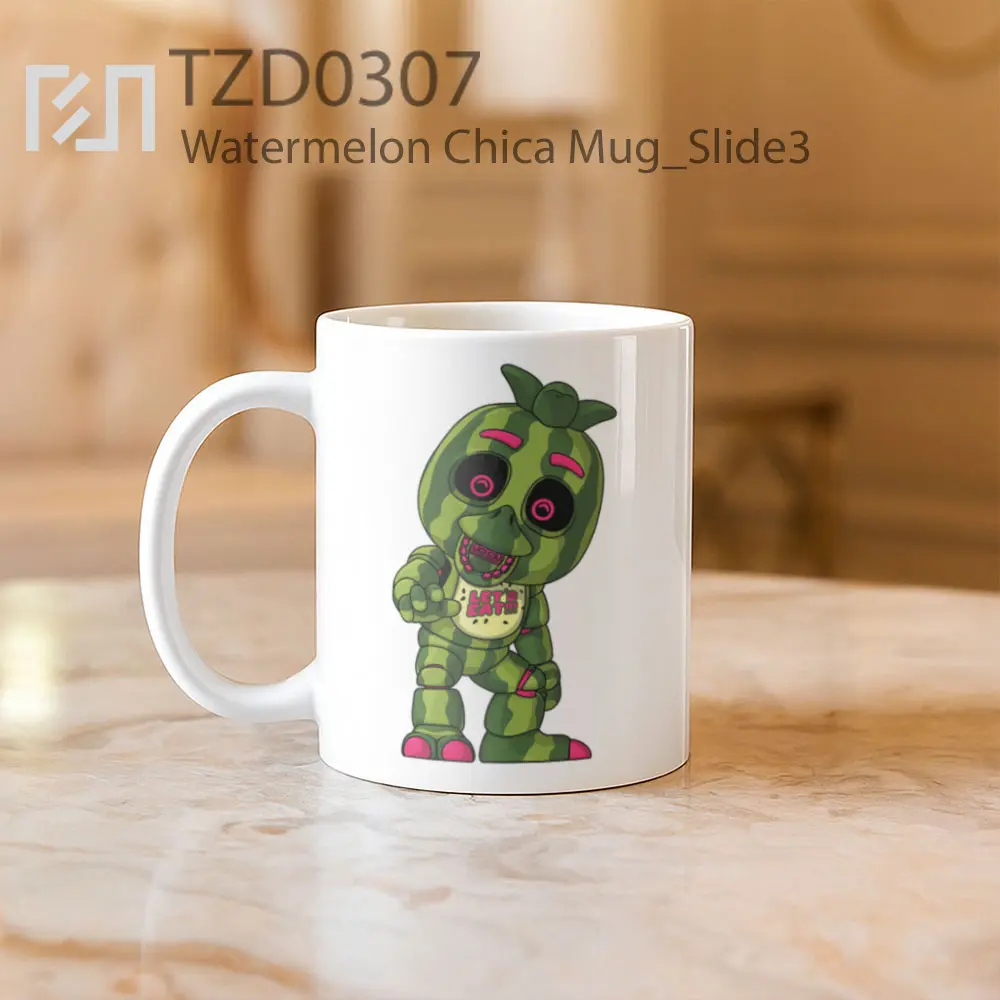 Watermelon Chica Mug - All-side / Desain