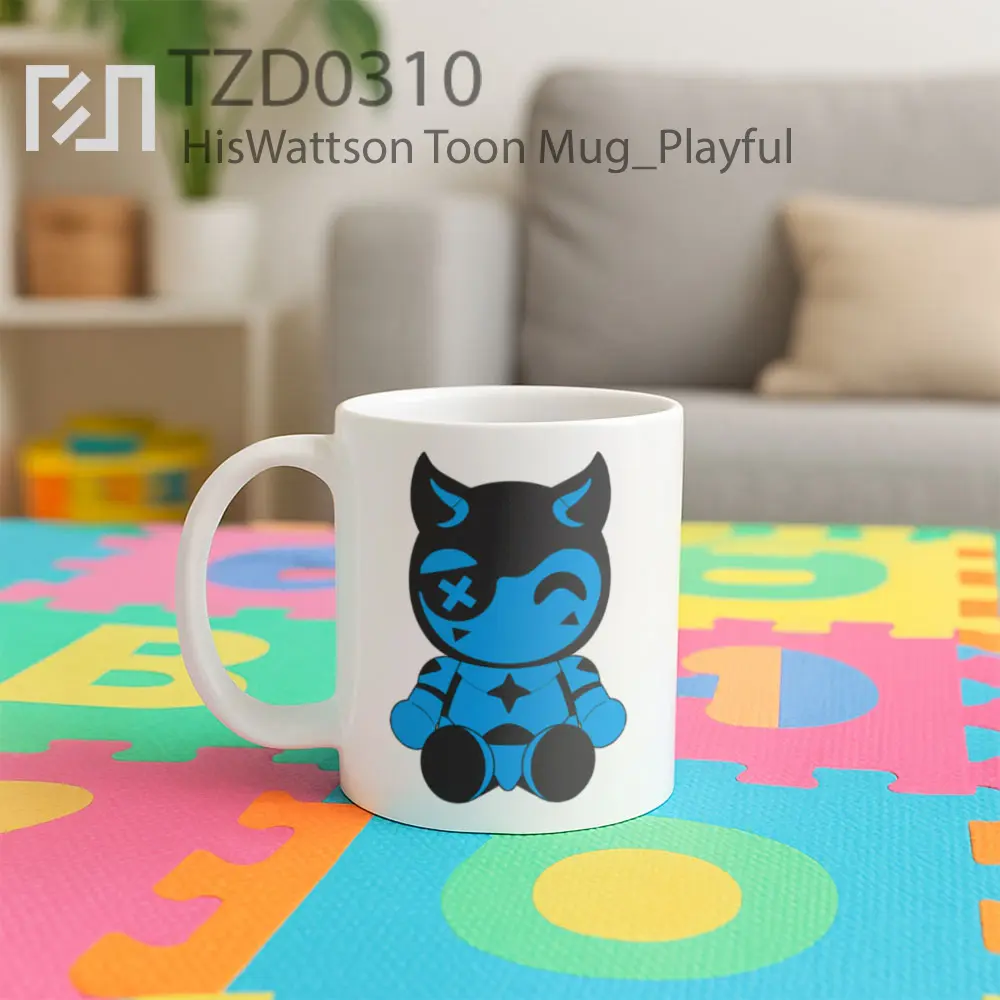 HisWattson Toon Mug - All-side / Desain