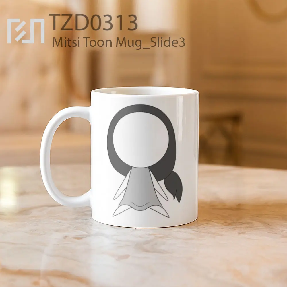 Mitsi Toon Mug - All-side / Desain
