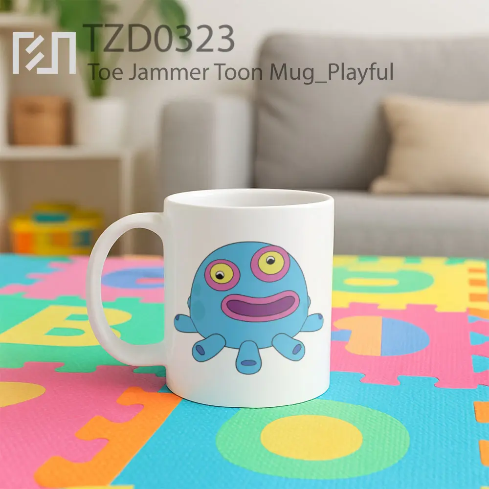 Toe Jammer Toon Mug - All-side / Desain