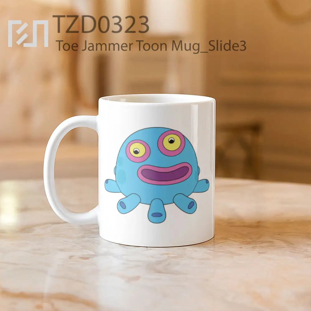 Toe Jammer Toon Mug - All-side / Desain