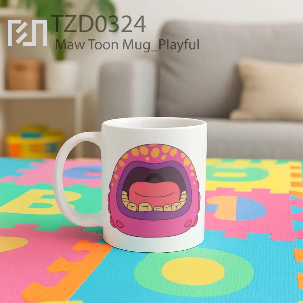 Maw Toon Mug - All-side / Desain