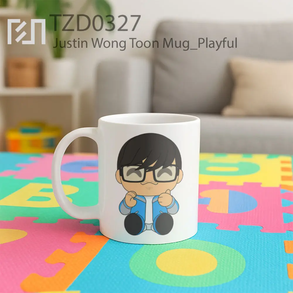 Justin Wong Toon Mug - All-side / Desain