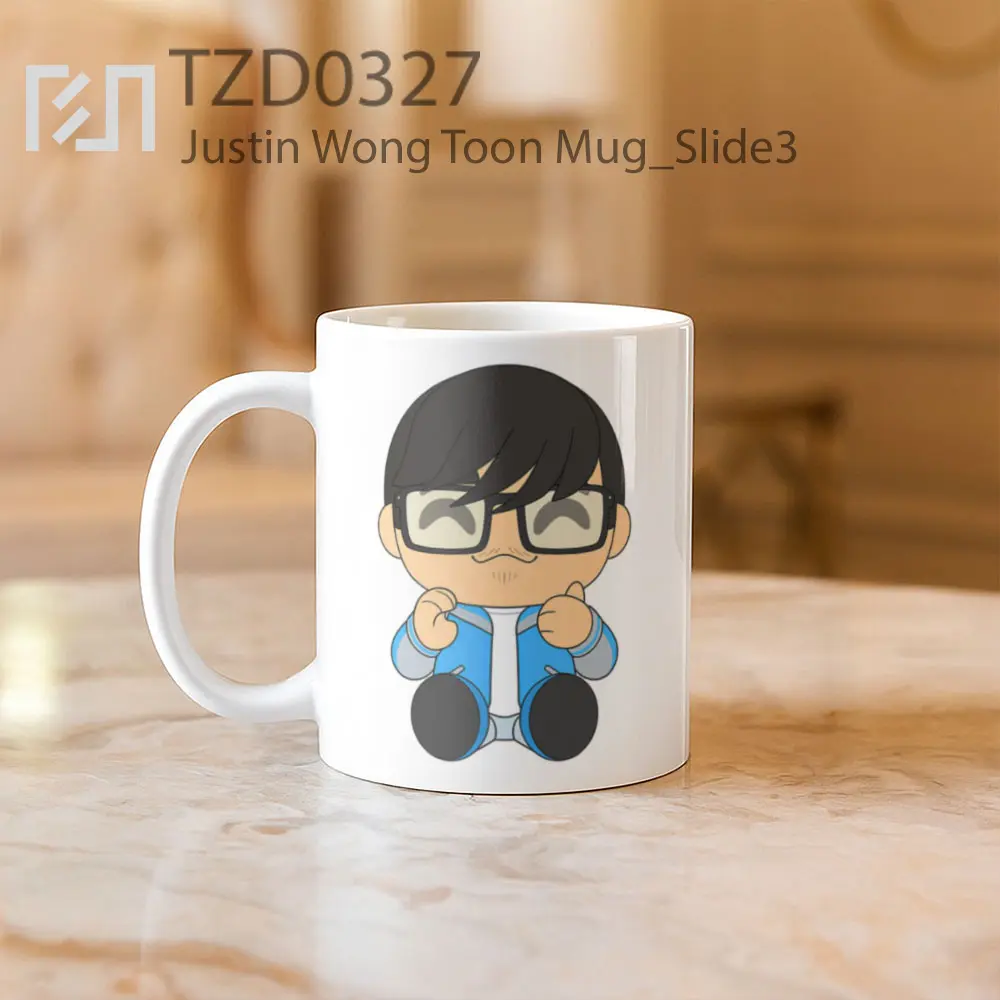 Justin Wong Toon Mug - All-side / Desain