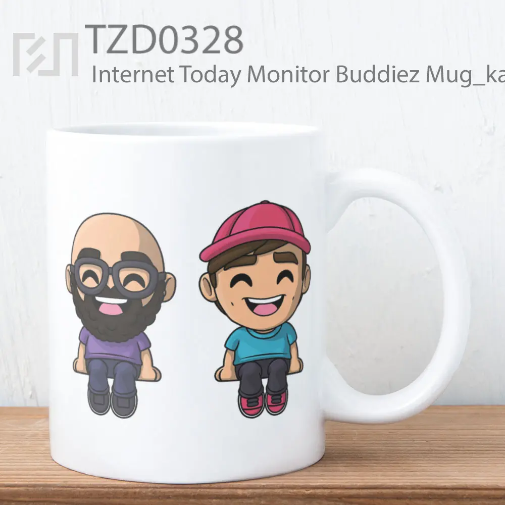 Internet Today Monitor Buddiez Mug