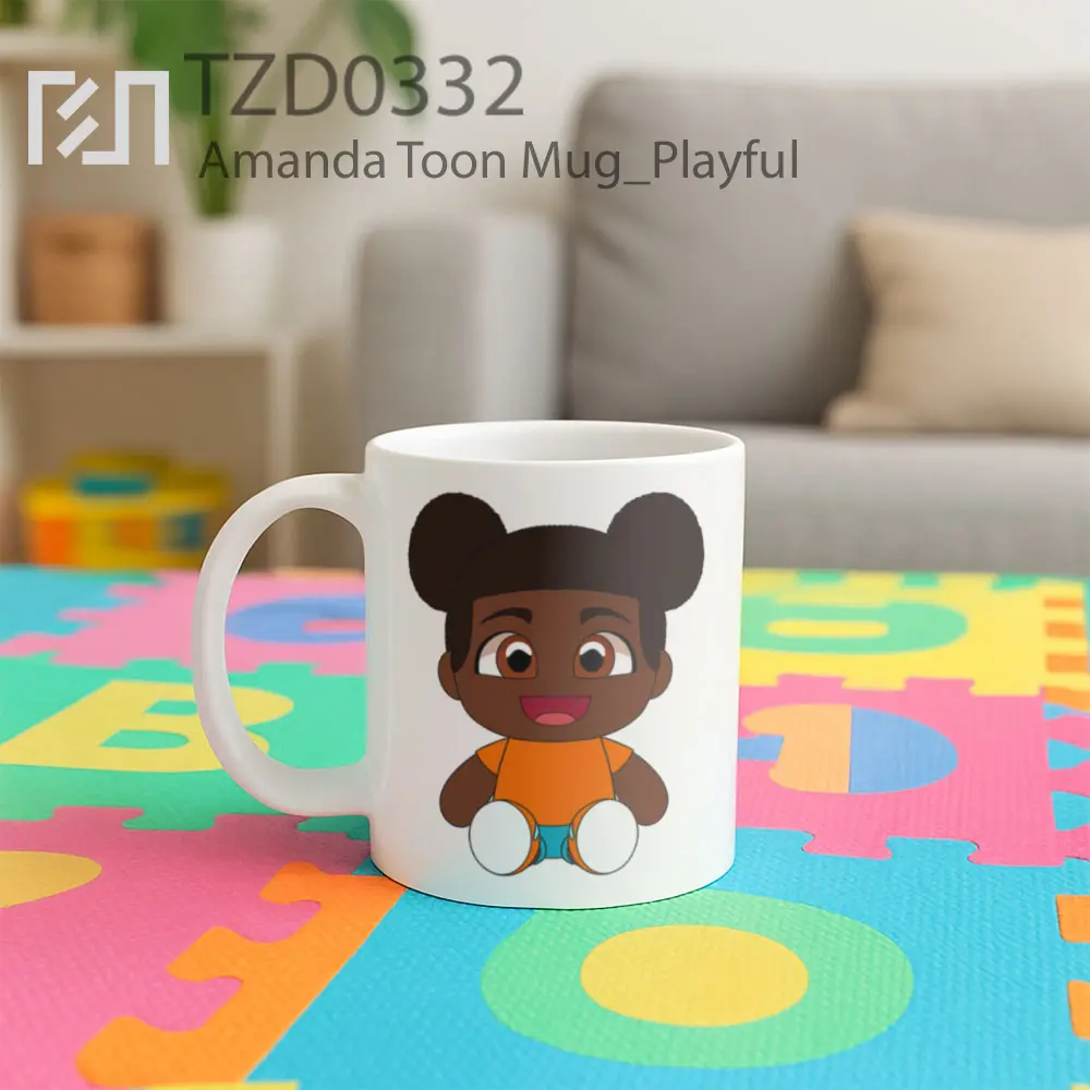 Amanda Toon Mug - All-side / Desain