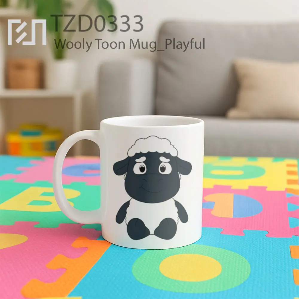Wooly Toon Mug - All-side / Desain