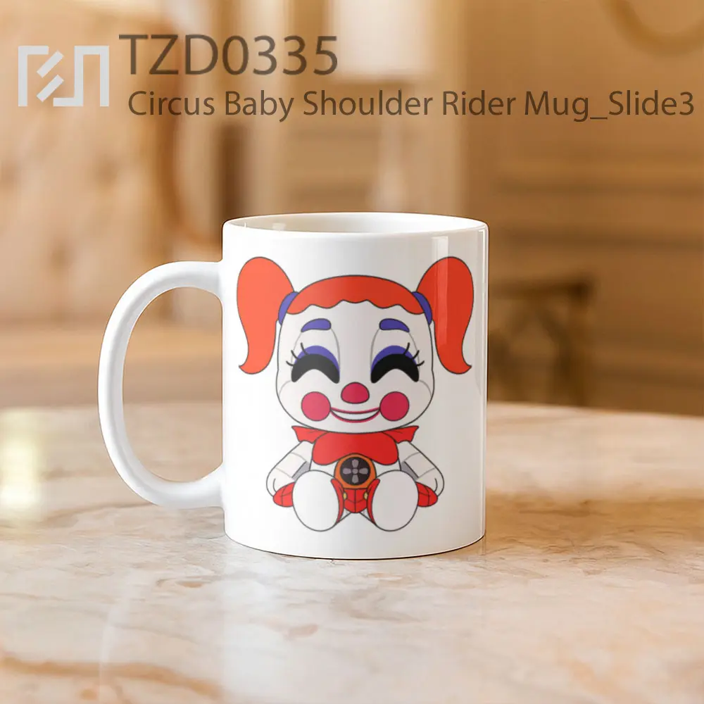 Circus Baby Shoulder Rider Mug - All-side / Desain