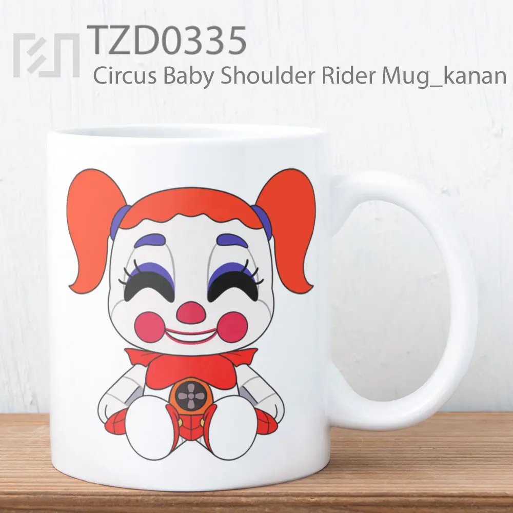Circus Baby Shoulder Rider Mug