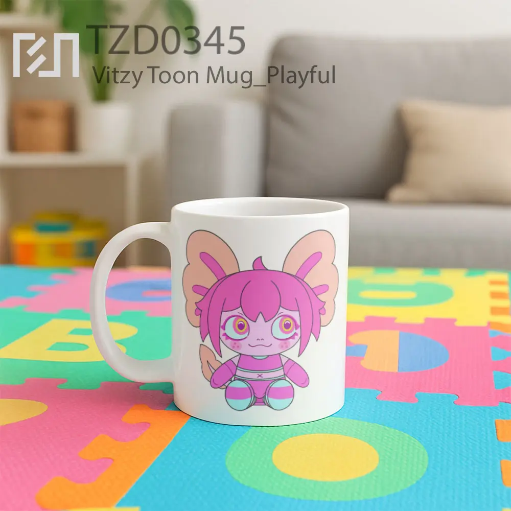Vitzy Toon Mug - All-side / Desain
