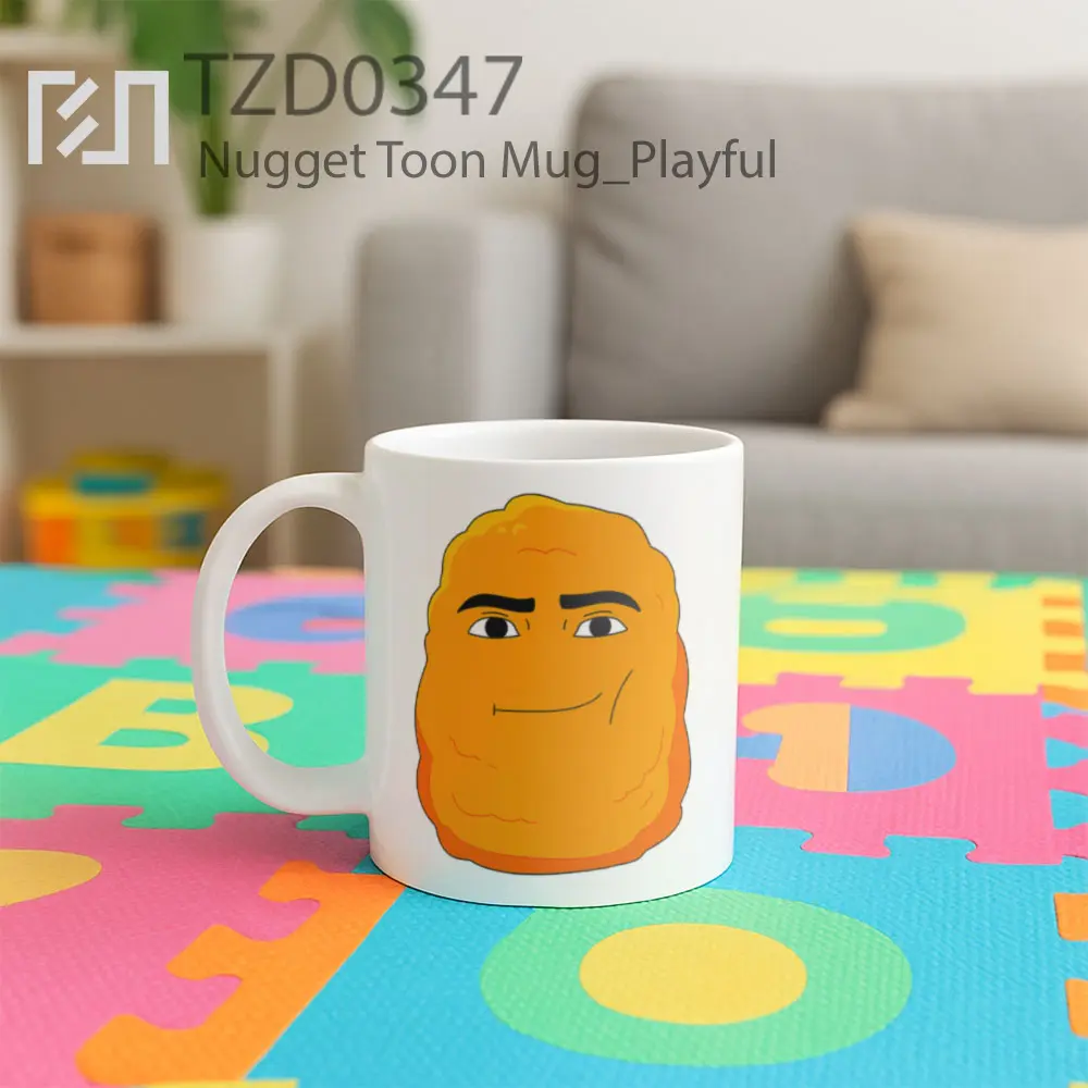 Nugget Toon Mug - All-side / Desain