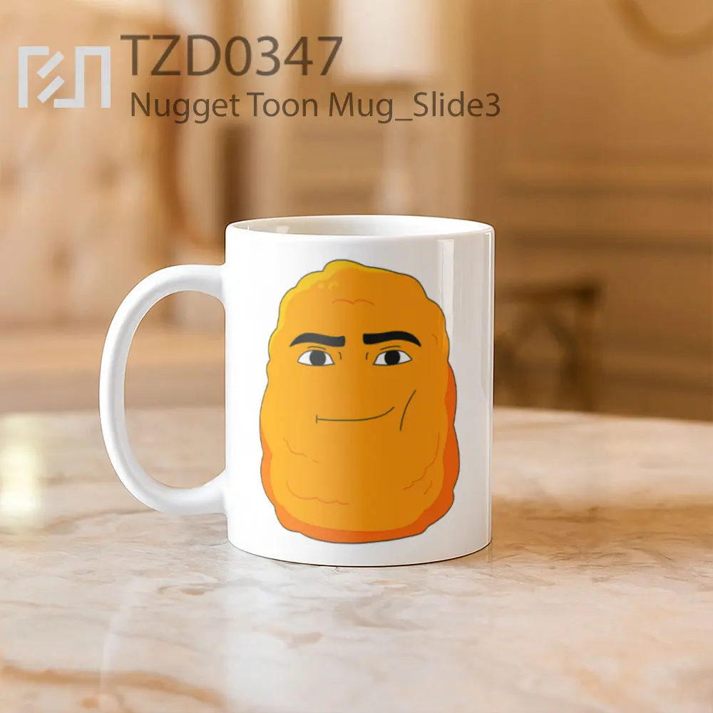 Nugget Toon Mug - All-side / Desain