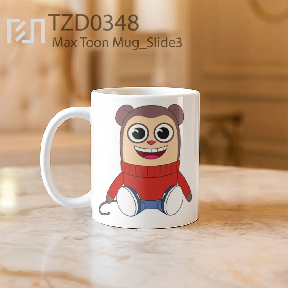 Max Toon Mug - All-side / Desain