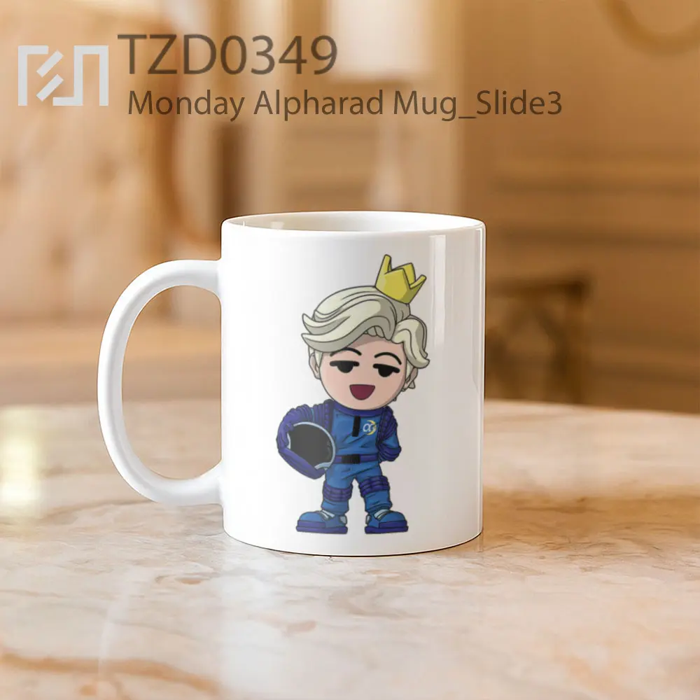 Monday Alpharad Mug - All-side / Desain