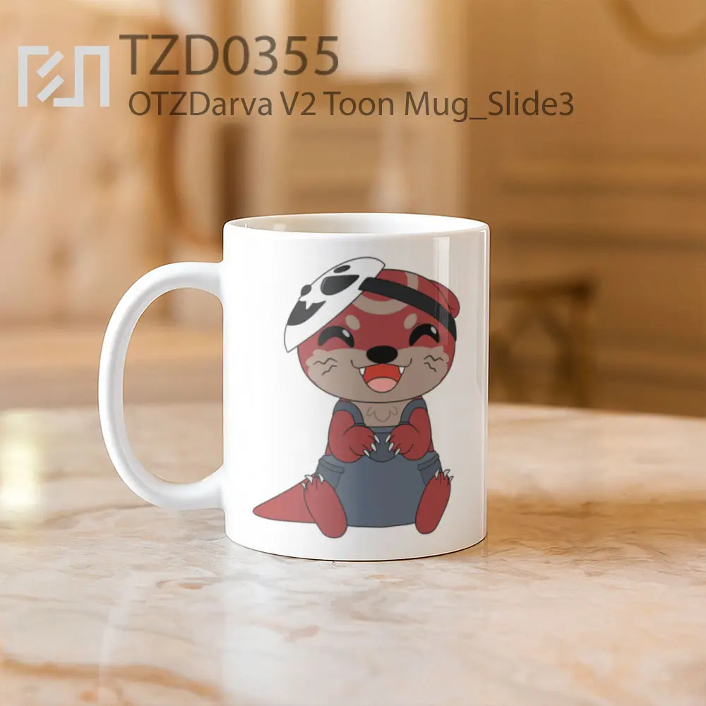 OTZDarva V2 Toon Mug - All-side / Desain