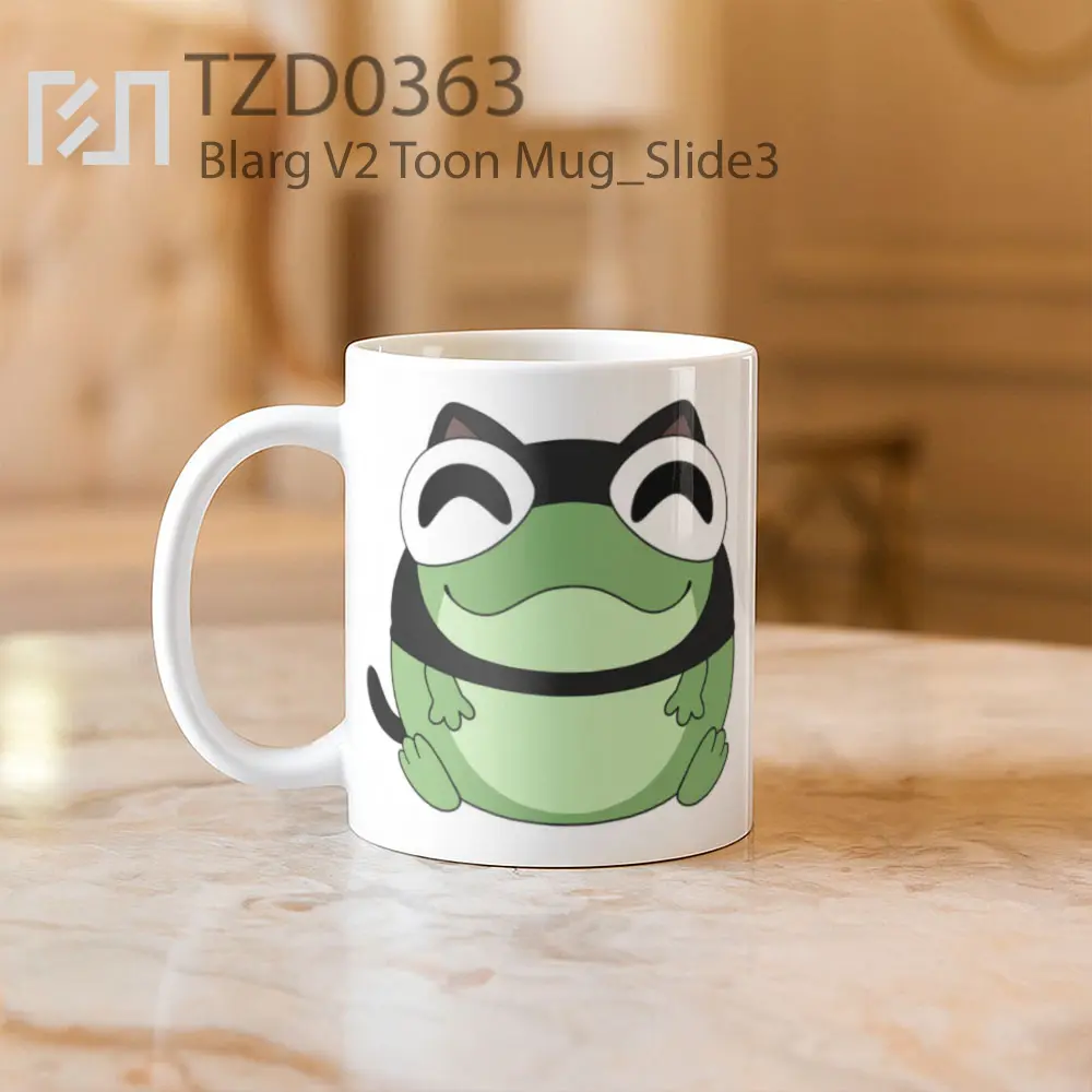 Blarg V2 Toon Mug - All-side / Desain