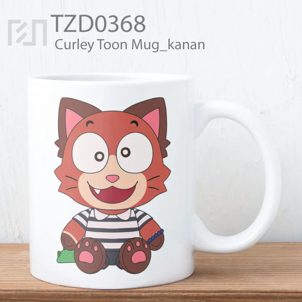 Curley Toon Mug