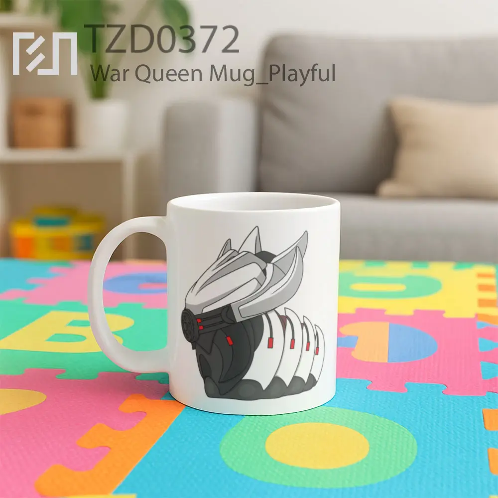 War Queen Mug - All-side / Desain