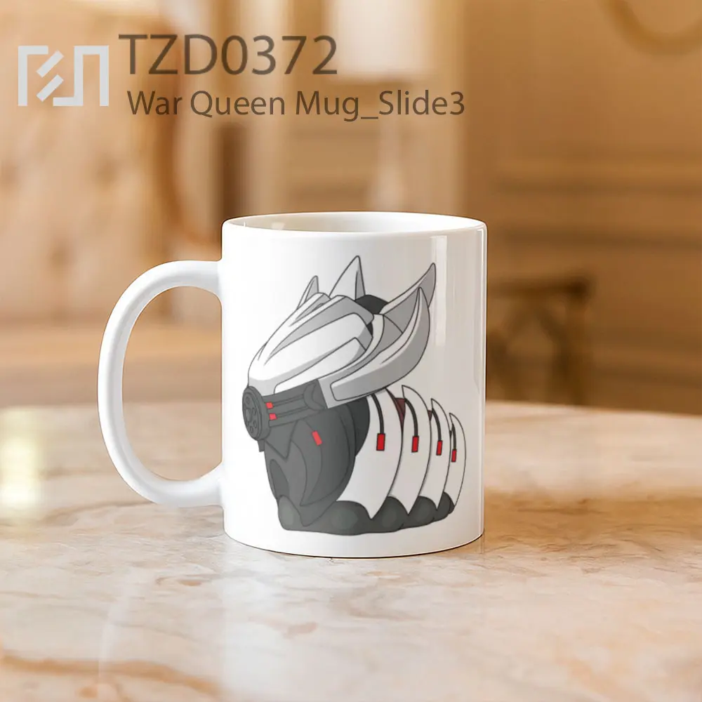 War Queen Mug - All-side / Desain