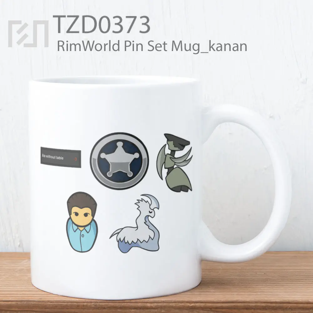 RimWorld Pin Set Mug