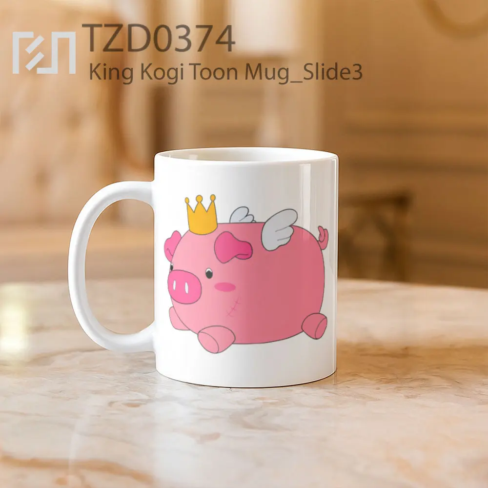 King Kogi Toon Mug - All-side / Desain