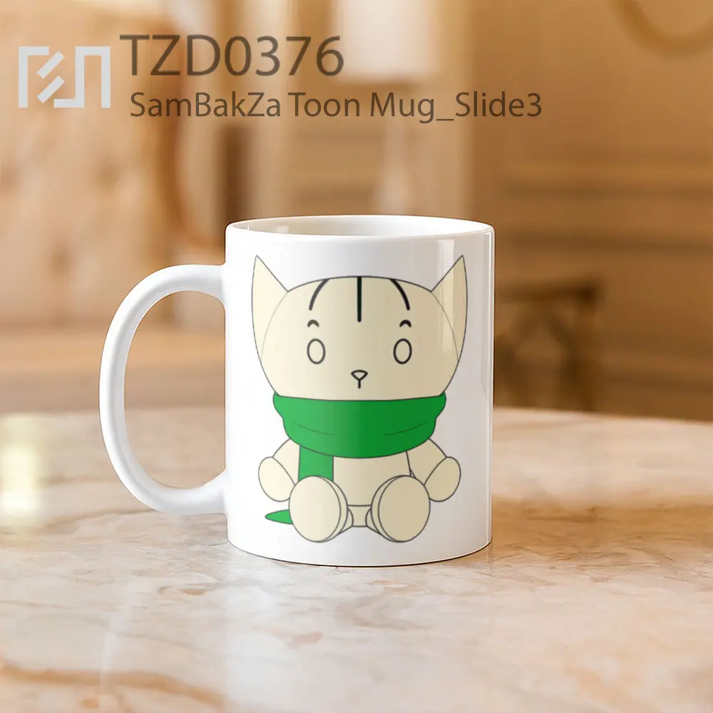 SamBakZa Toon Mug - All-side / Desain